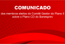 Comunicado dos membros eleitos do Comitê Gestor do Plano II sobre o Plano CD do Banesprev