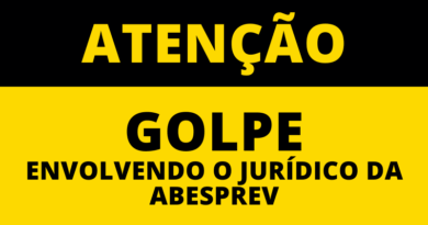 Alerta: Criminosos dando Golpe envolvendo o Jurídico da Abesprev Alerta: Criminosos dando Golpe envolvendo o Jurídico da Abesprev