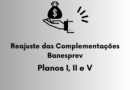 Reajuste de setembro de 2025 para os Planos do Banesprev