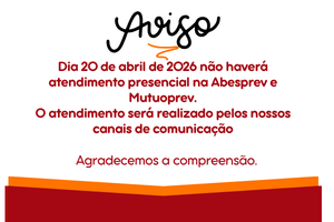 Atendimento em 20 de abril