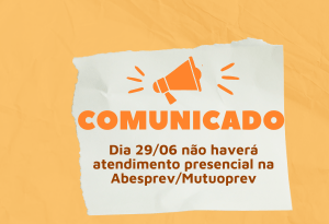 Dia 29 de junho não haverá atendimento presencial